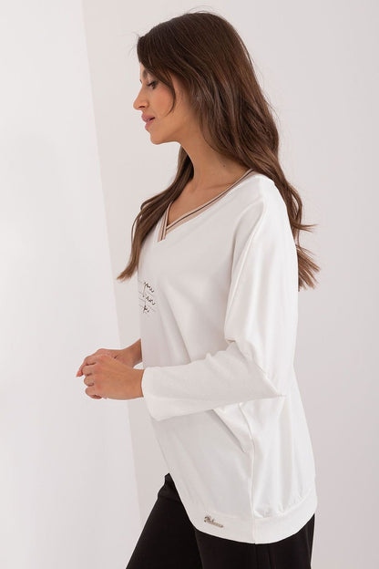 You Can Be 3/4 Sleeve V-Neck Blouse