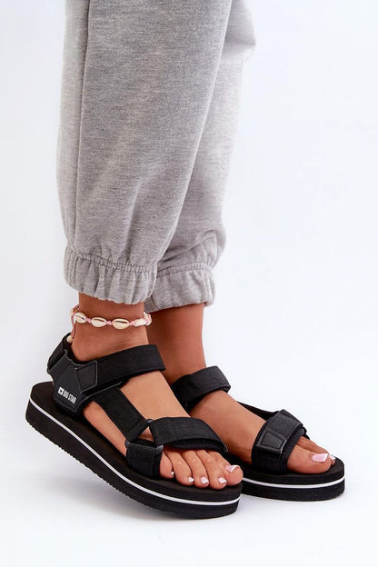 Velcro Double Strap Sandals