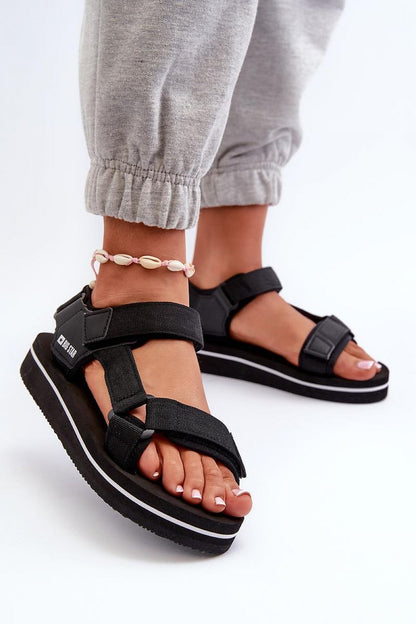 Velcro Double Strap Sandals