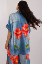 Short Sleeve Relaxed Fit Printed Shirt