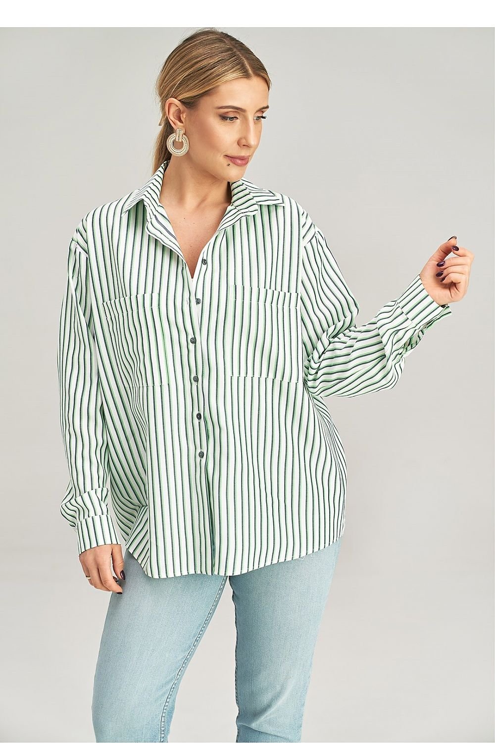 Loose Fit Long Sleeve Shirt