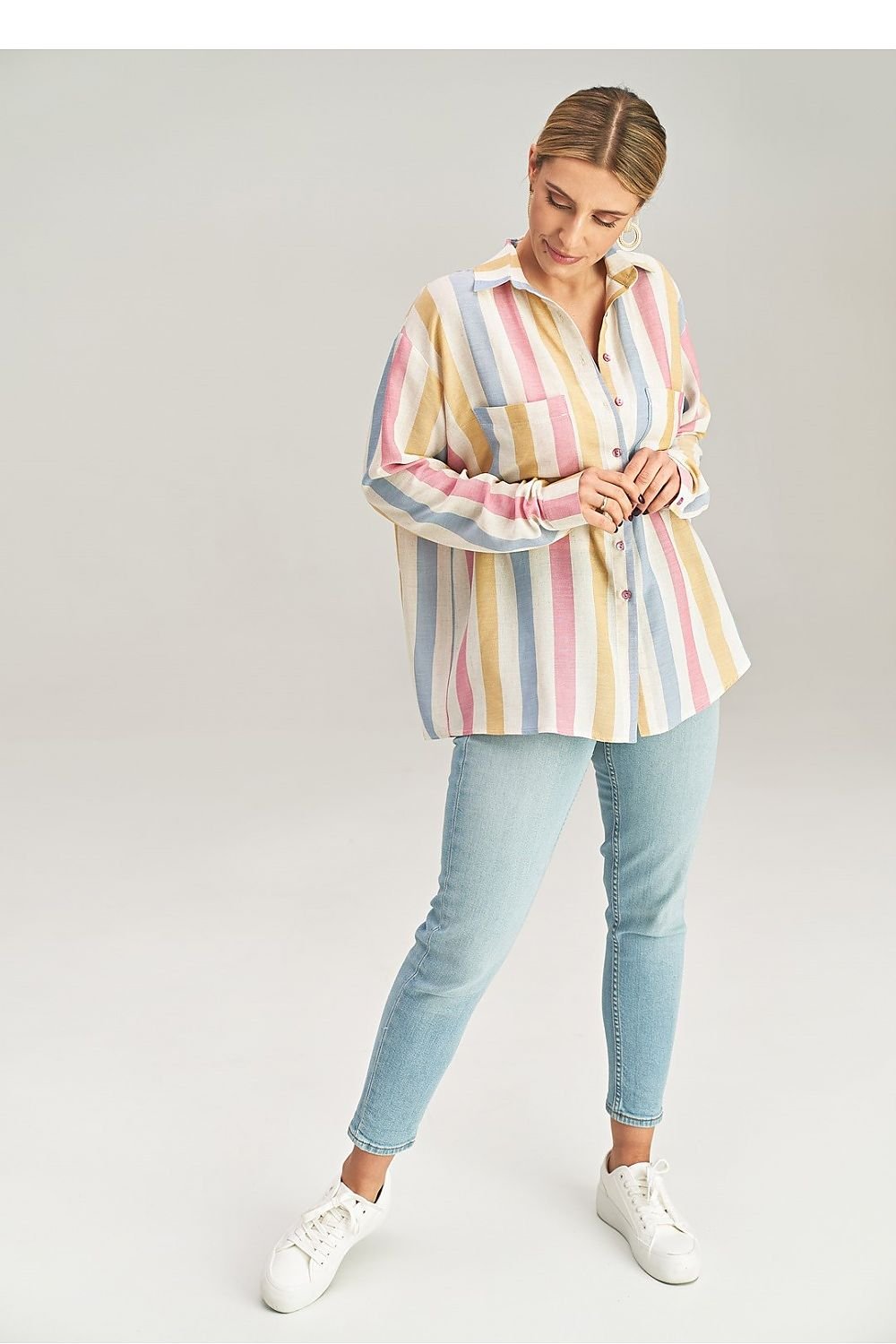 Loose Fit Long Sleeve Shirt