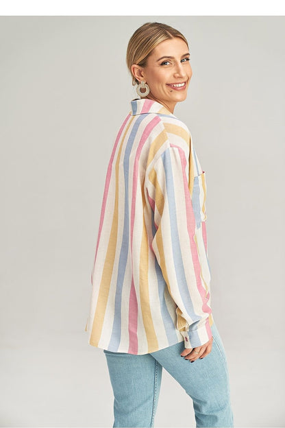 Loose Fit Long Sleeve Shirt