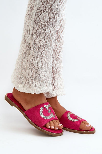 Sequin Strap Flip-Flops