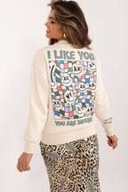 Bold Print Sweatshirt