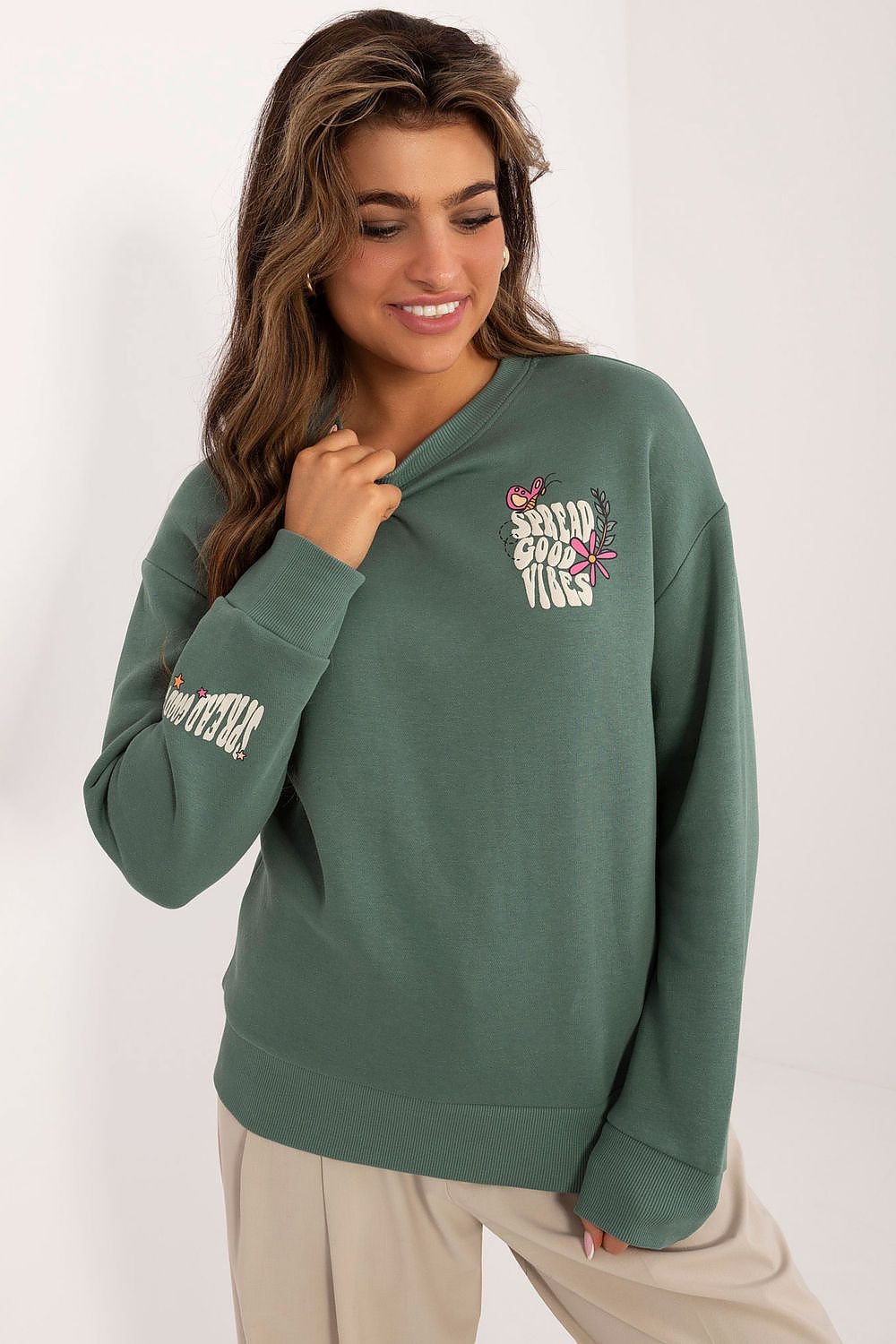 Bold Print Sweatshirt