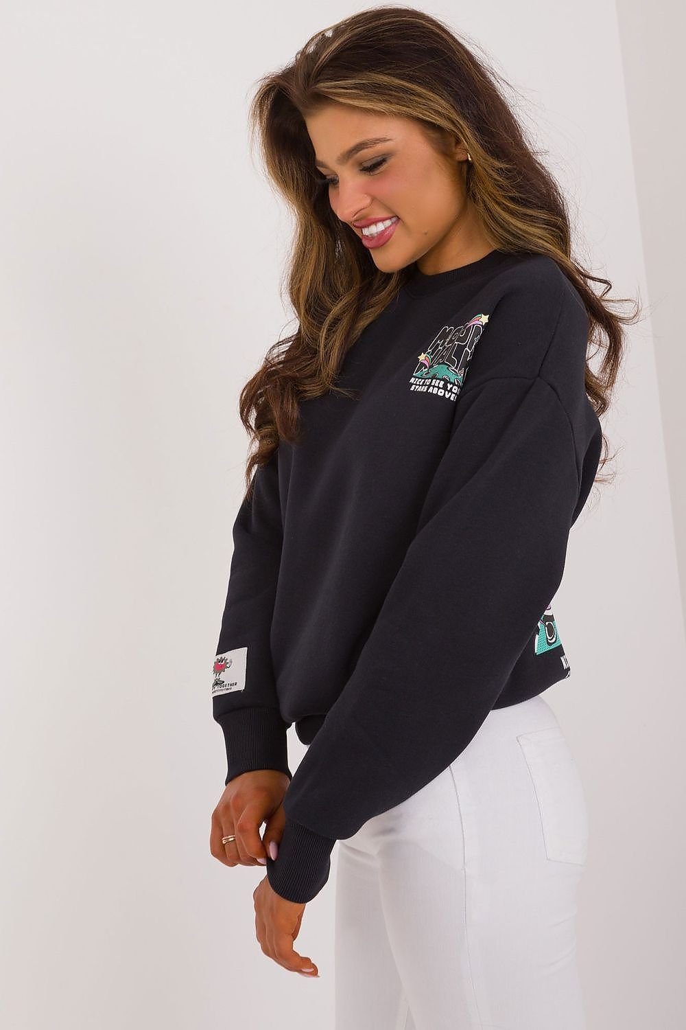 Bold Print Sweatshirt