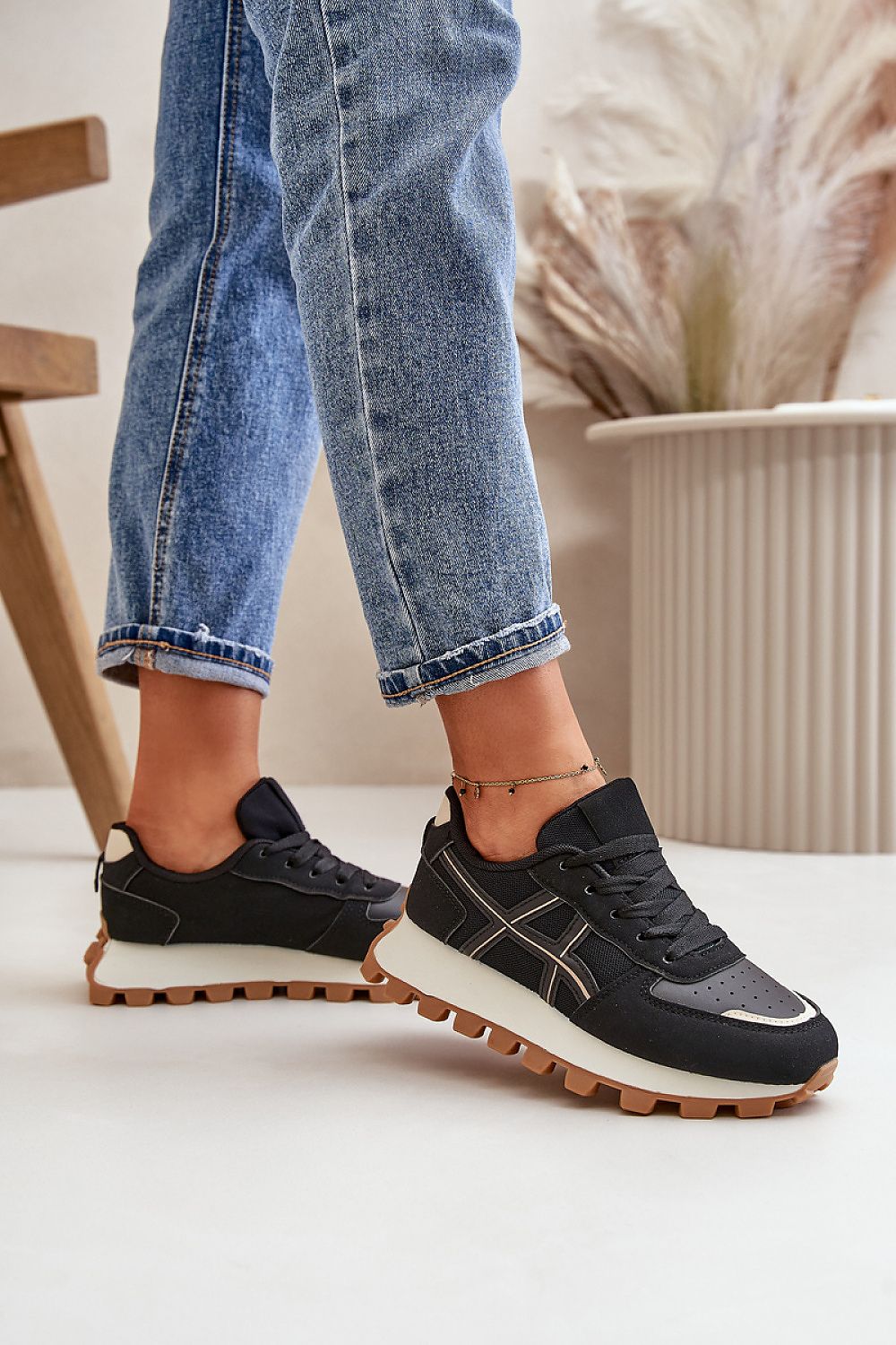 Classic Lace-Up Sneakers