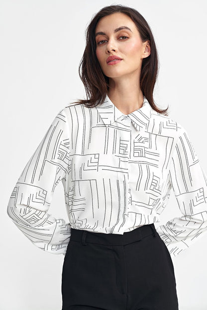 Geometric Pattern Shirt