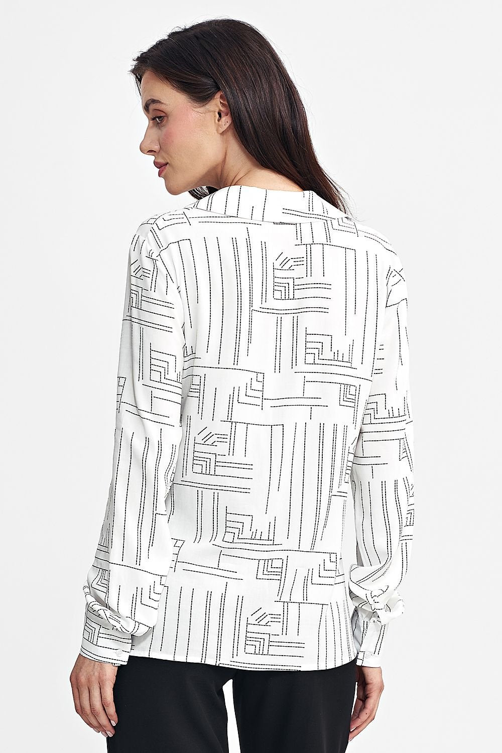 Geometric Pattern Shirt