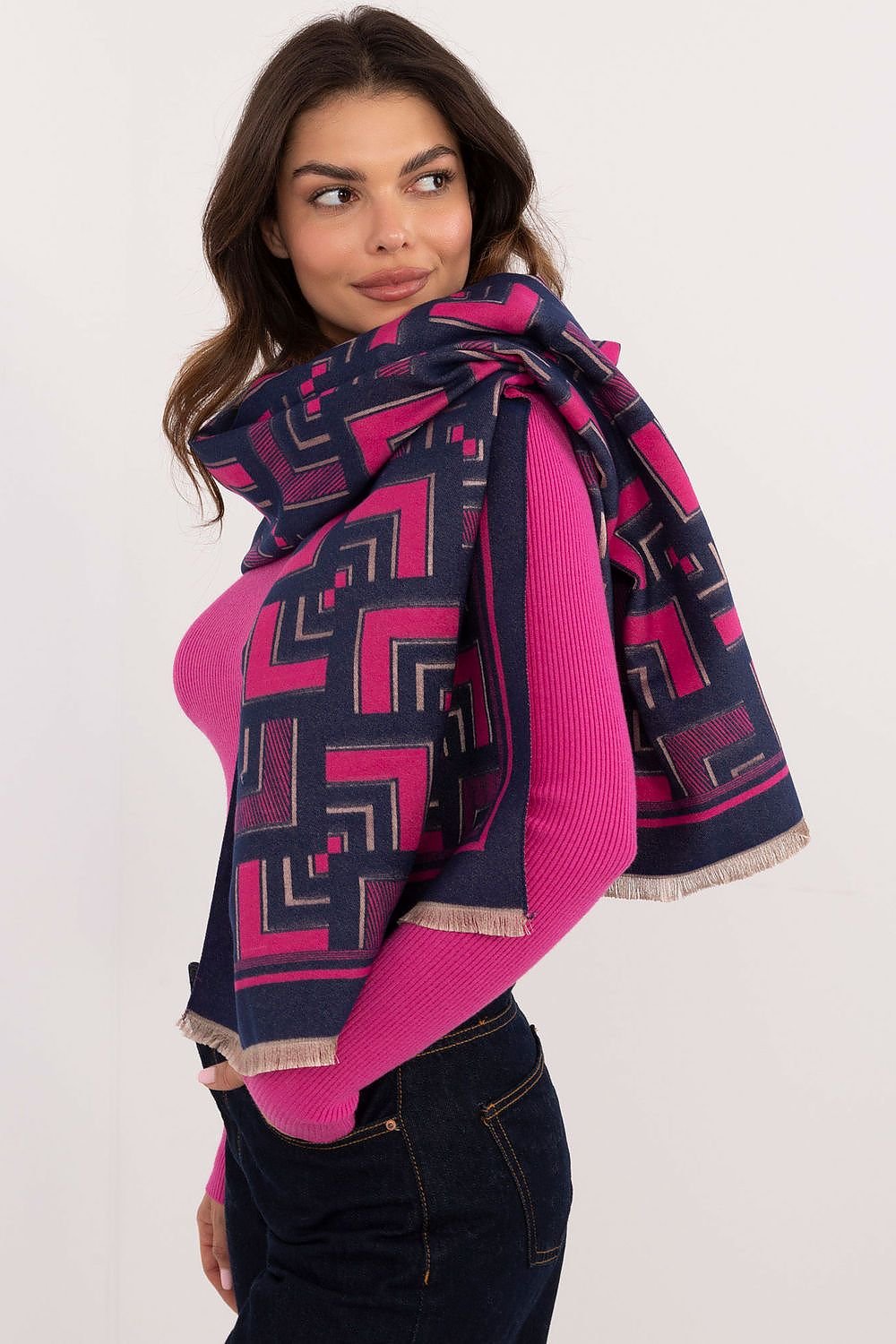 Geometric Pattern Shawl