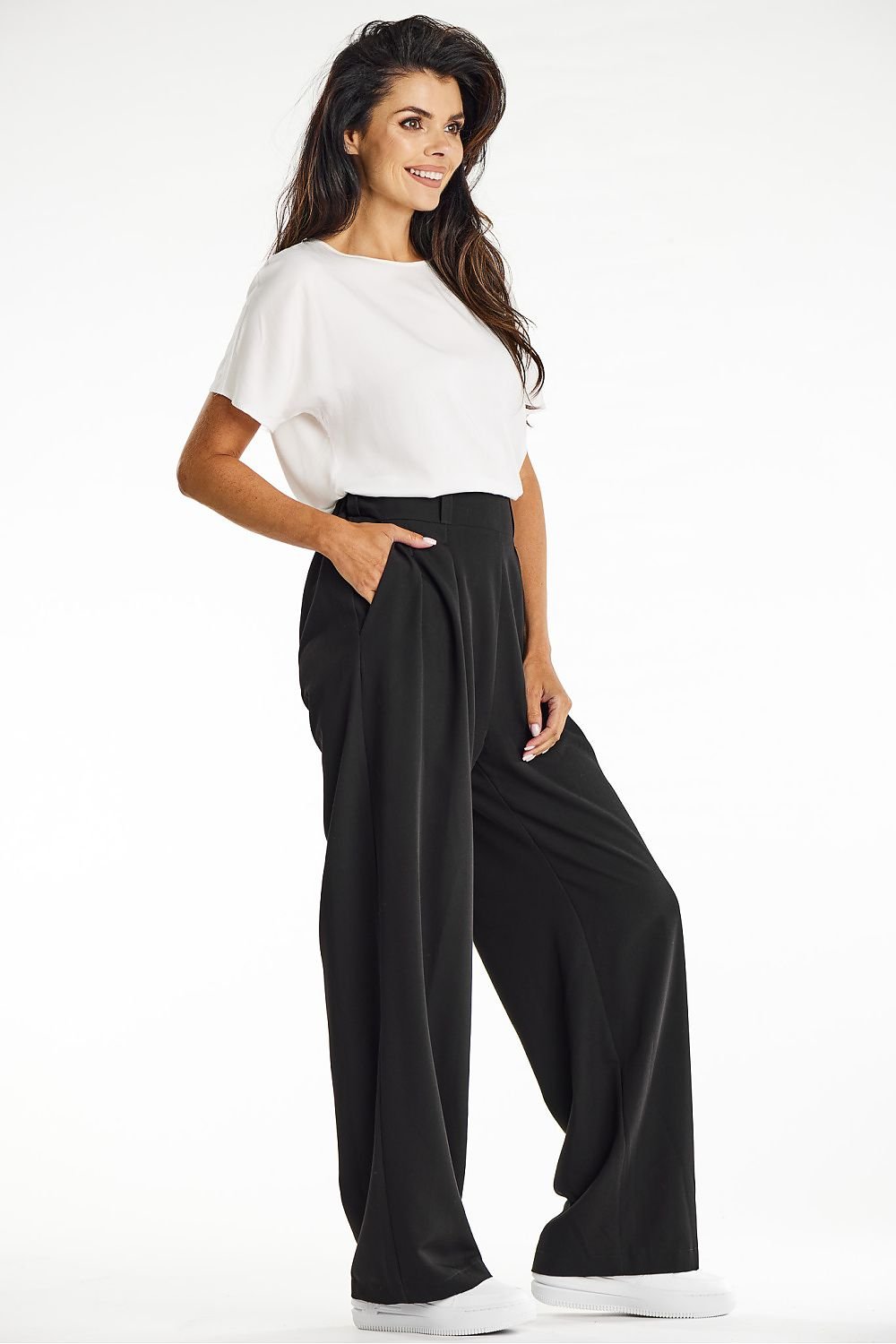 Wide Leg Women's Trousers