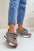 Suede Platform Sneakers