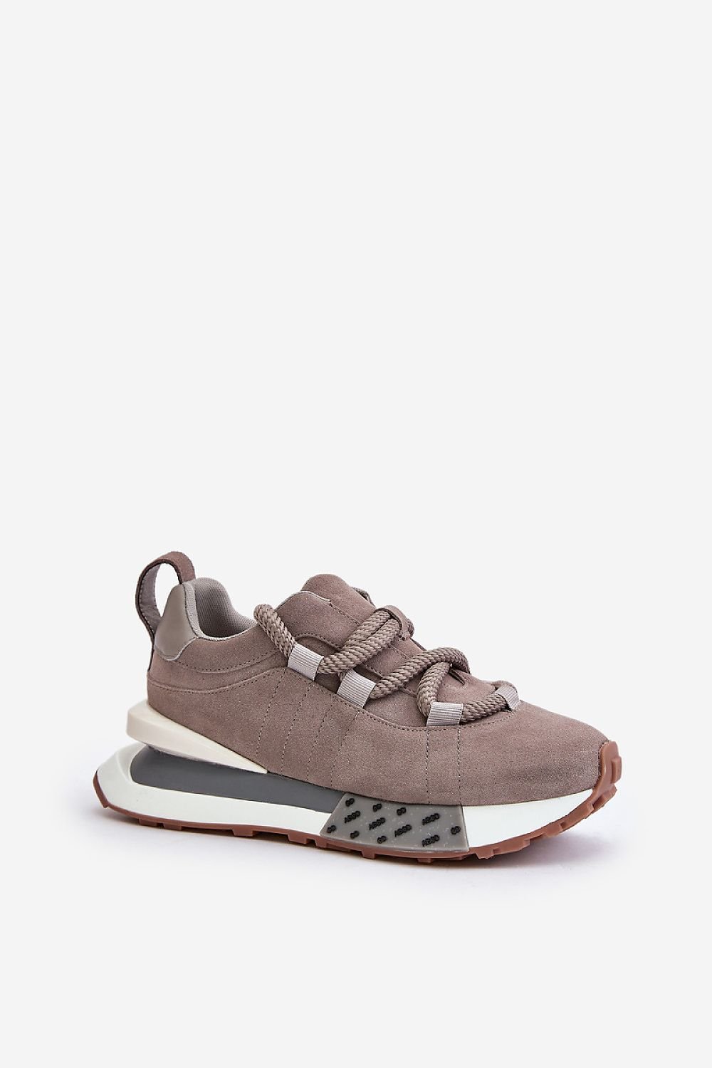 Suede Platform Sneakers