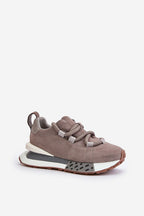 Suede Platform Sneakers
