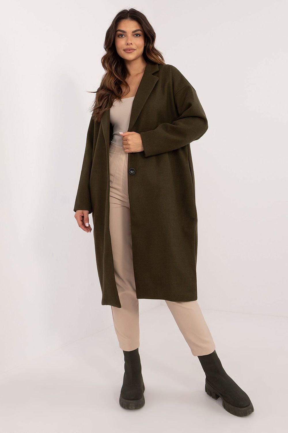 Single-Breasted Classic Coat