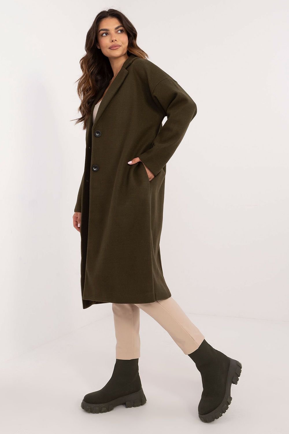 Single-Breasted Classic Coat