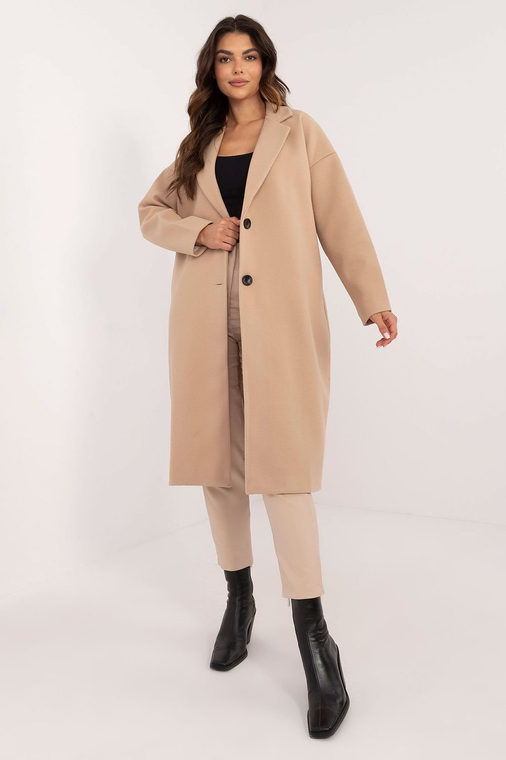 Single-Breasted Classic Coat