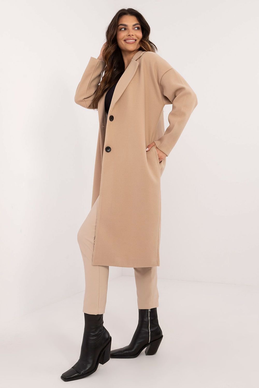 Single-Breasted Classic Coat