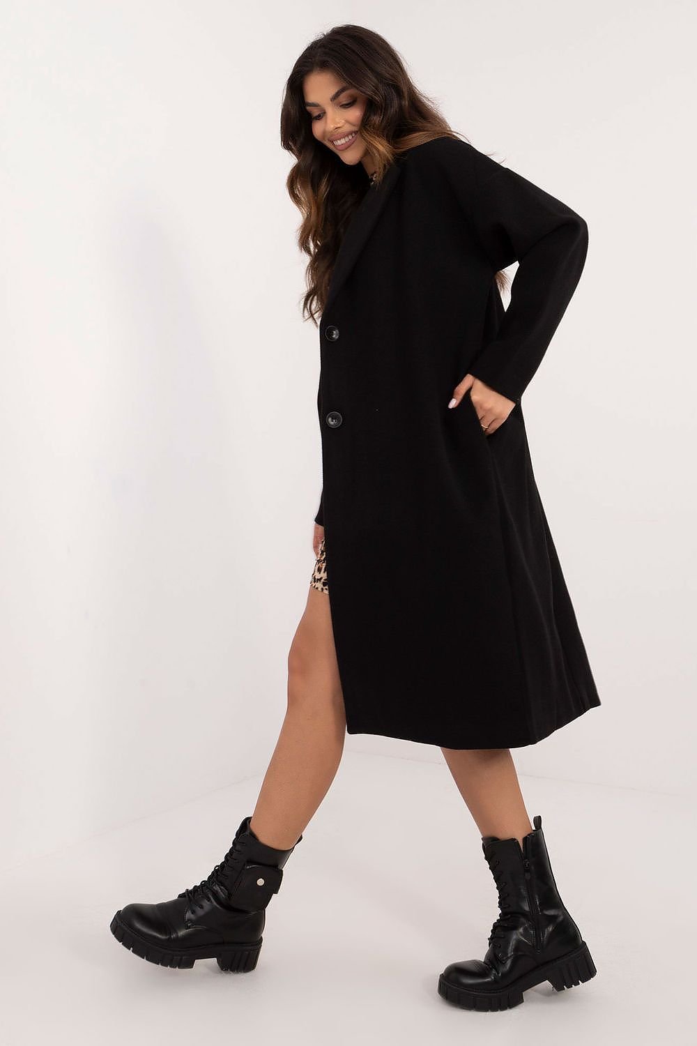 Single-Breasted Classic Coat