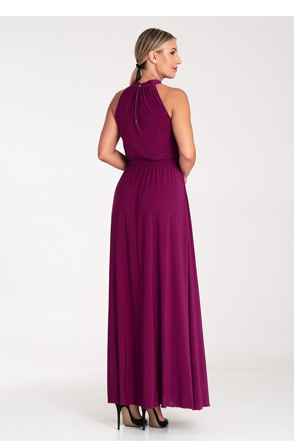 Sleeveless Cocktail Maxi Dress