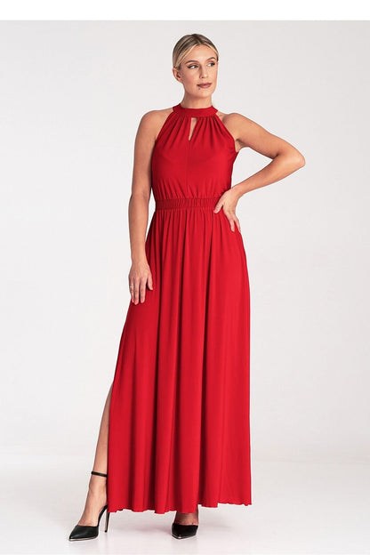 Sleeveless Cocktail Maxi Dress