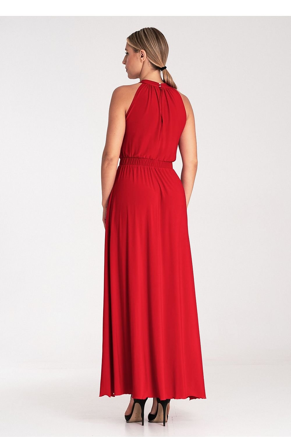 Sleeveless Cocktail Maxi Dress