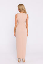 Metallic Details Maxi Dress