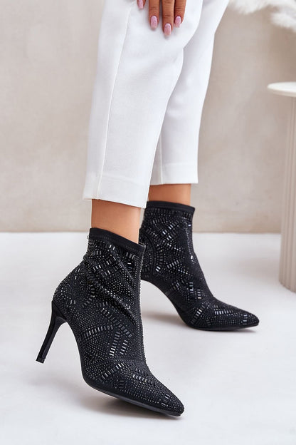 Pointed Stiletto Heel Boots