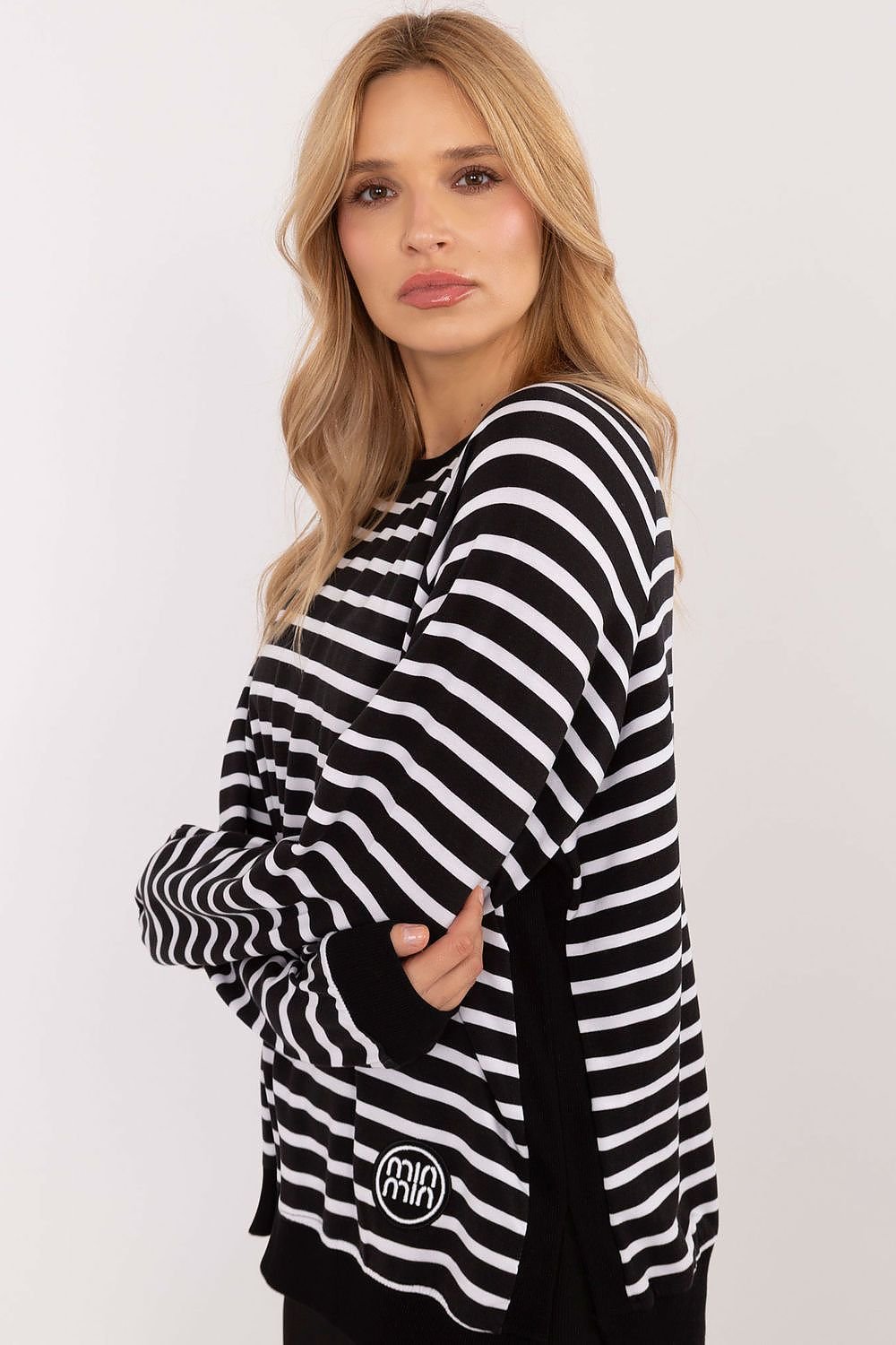 Modal Striped Blouse