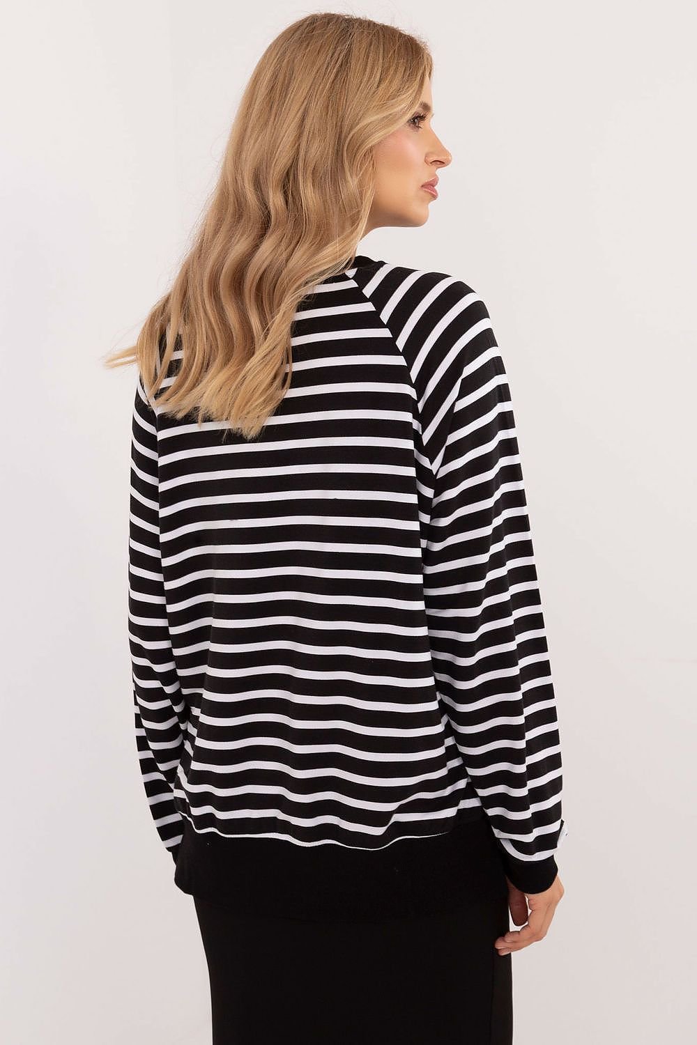 Modal Striped Blouse