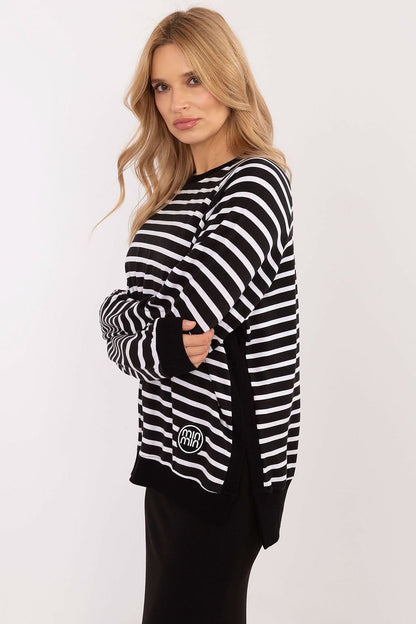 Modal Striped Blouse