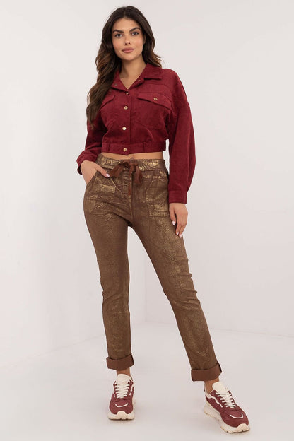 Women Glossy Pants