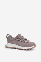 Suede Platform Sneakers