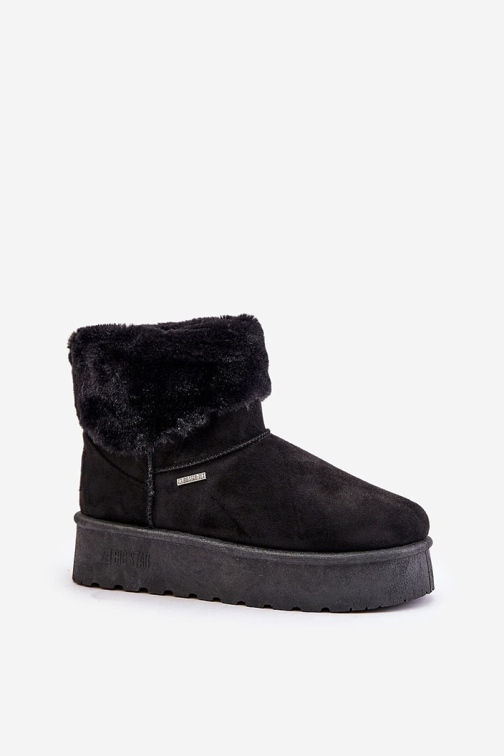 Midi Slip-On Fur Snow Boots