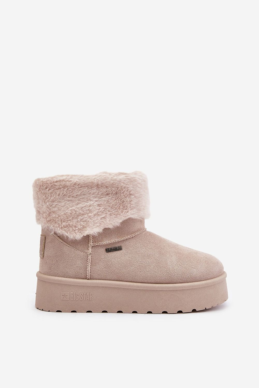 Midi Slip-On Fur Snow Boots