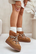 Snow Boots with Laces