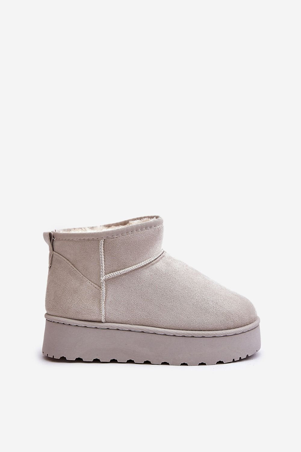 Low Upper Slip-On Snow Boots
