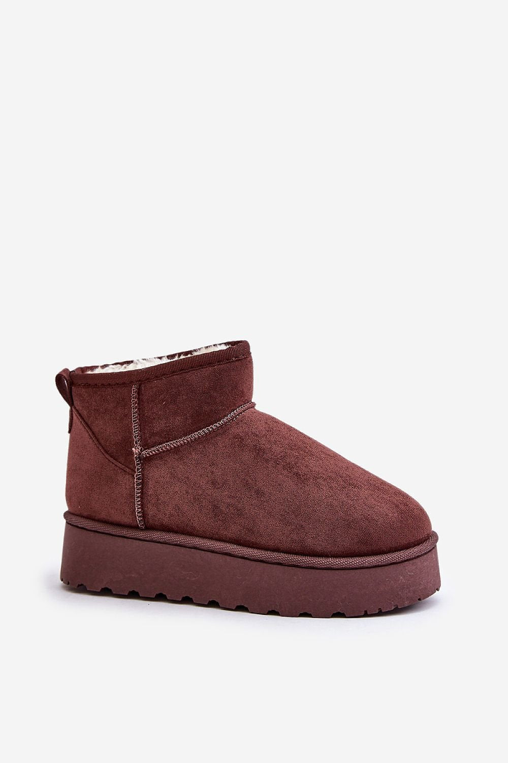 Low Upper Slip-On Snow Boots