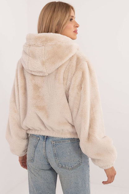 Teddy Fur Hooded Jacket