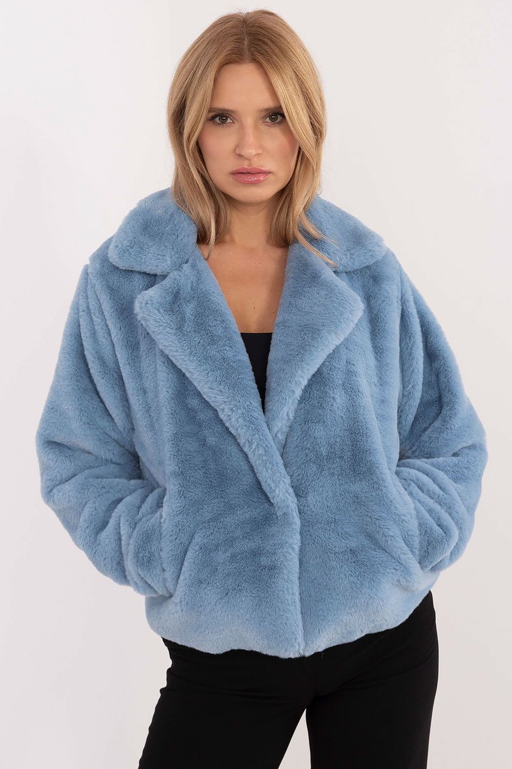 Teddy Jacket in Blue