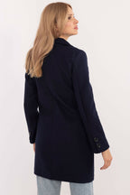 Single-Breasted Mid-Length Coat