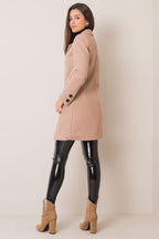 Single-Breasted Mid-Length Coat