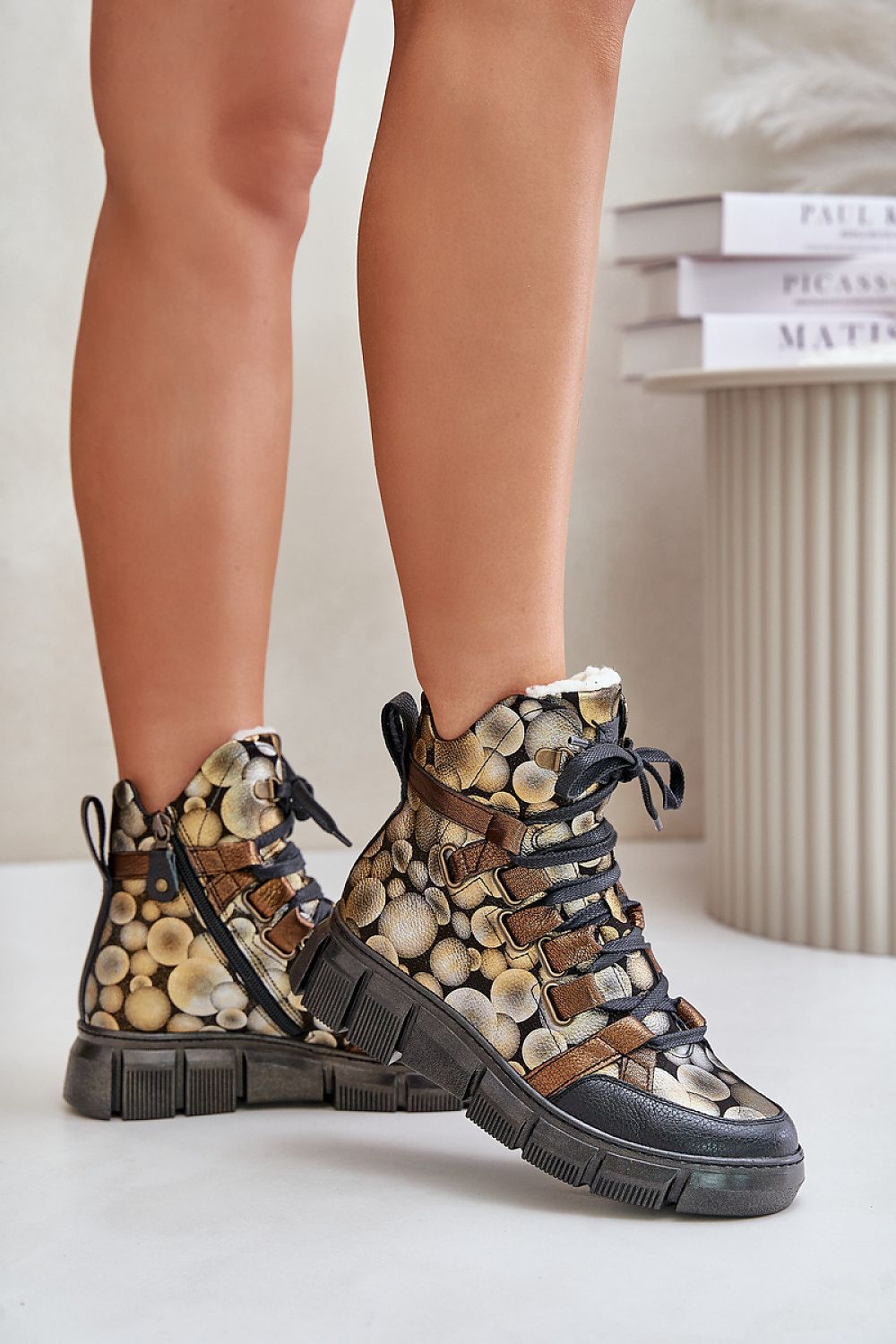 Casual City Boots with Zipper