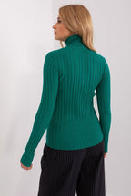 Turtleneck Sweater in Green