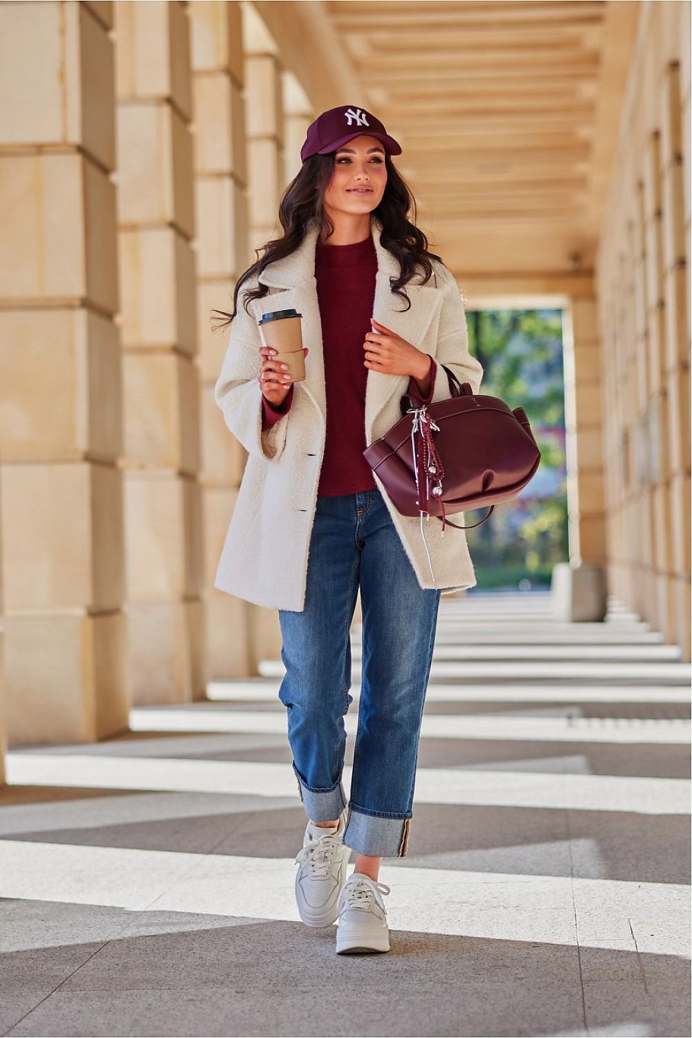 The Camila Jacket Beige