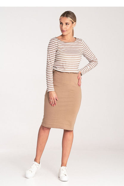 Two-Tone Midi Dress