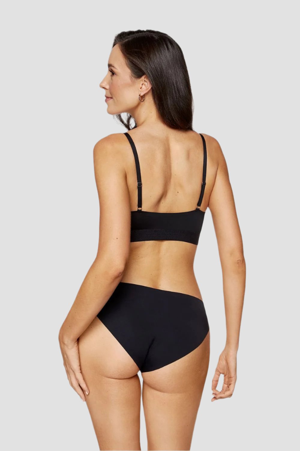 Active Comfort Soft Bra Solid Black