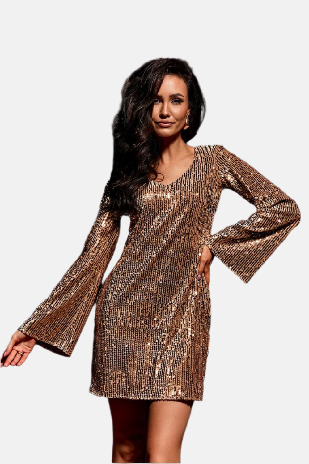 Ophelia Sequin Mini Dress