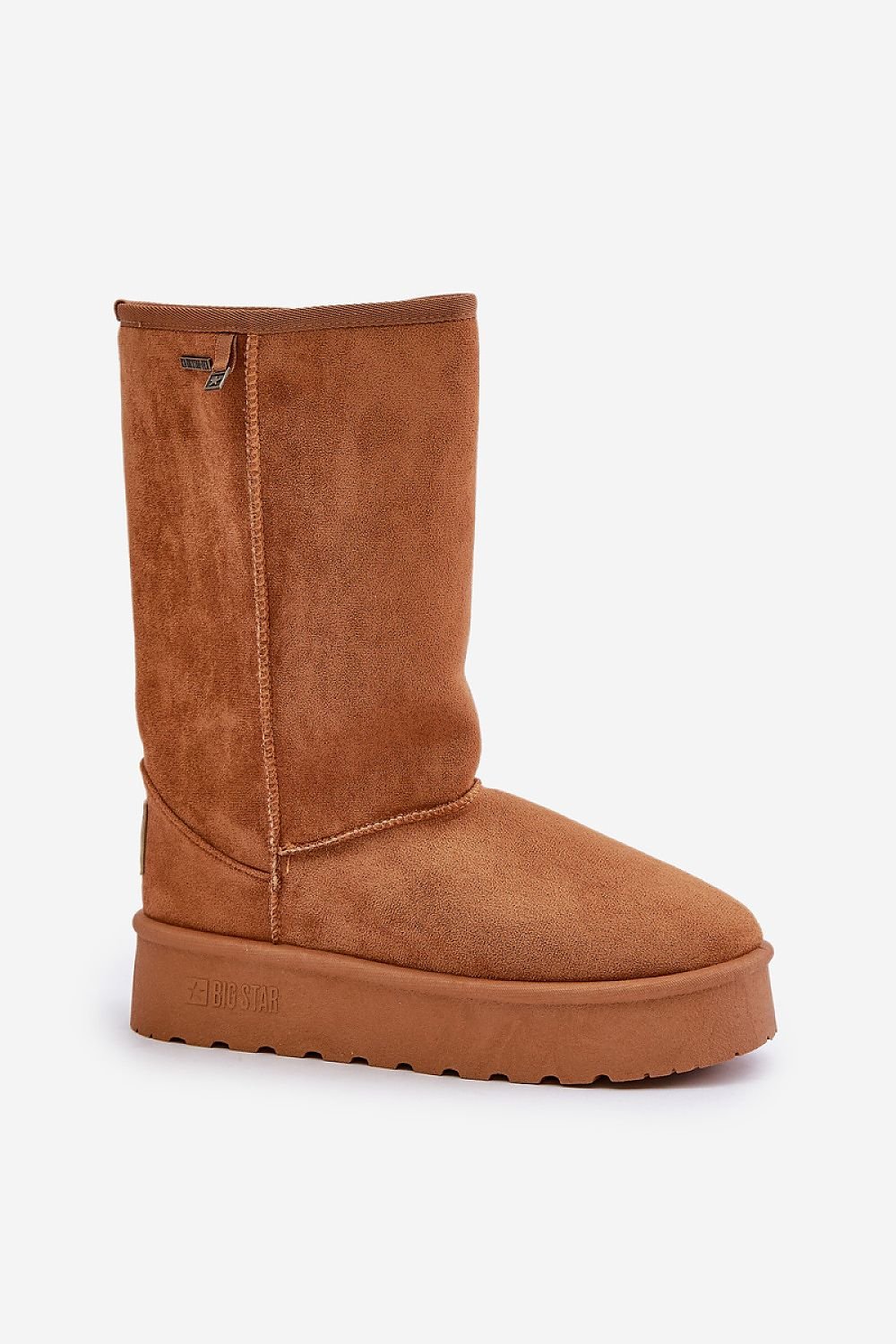 High Slip-On Snow Boots